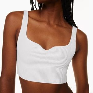 ARITZIA Sculpt Knit Notch Tank